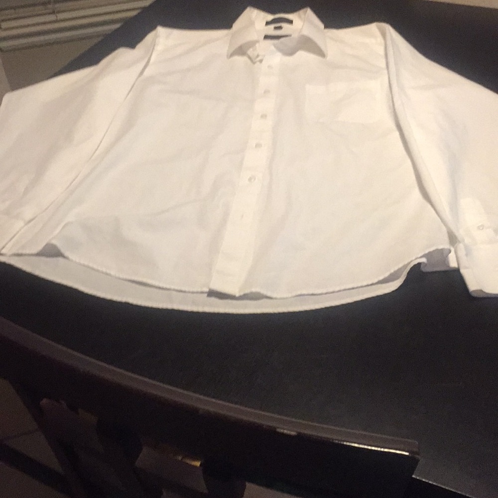 Amanti Italian style white dress shirt